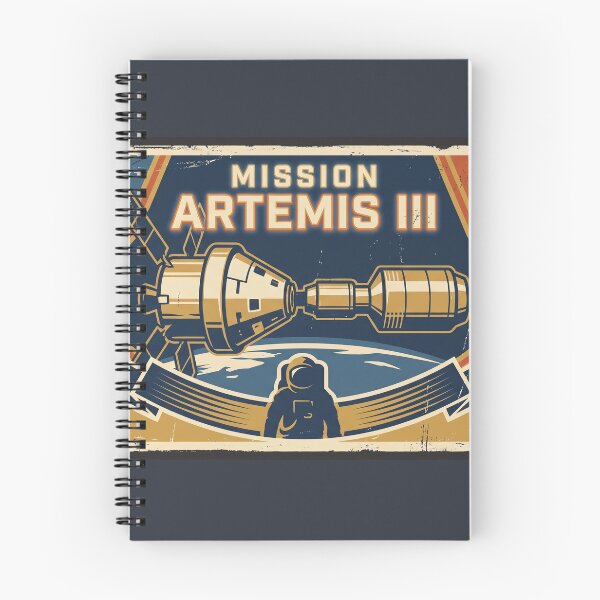 Item preview, Artemis III Mission Space Patch Astronaut Spacecraft Graphic designed and sold by KiwiRider.