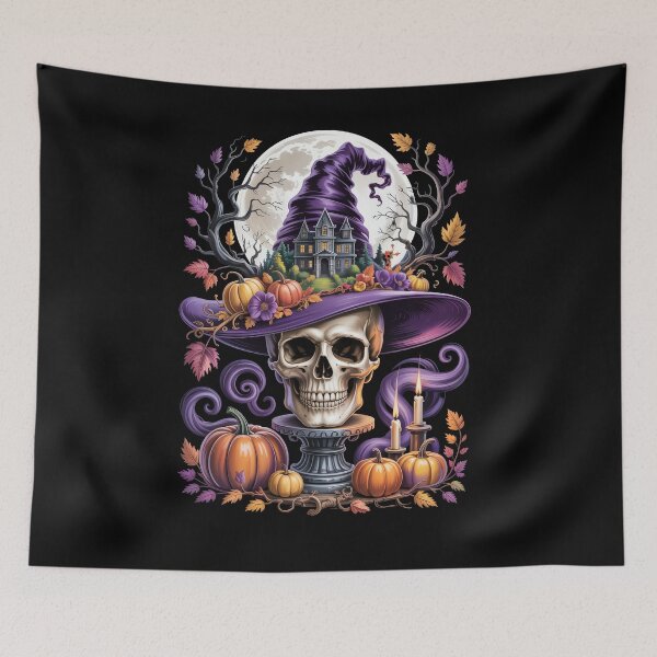Item preview, Spooky Halloween Skull designed and sold by jkrphoto.
