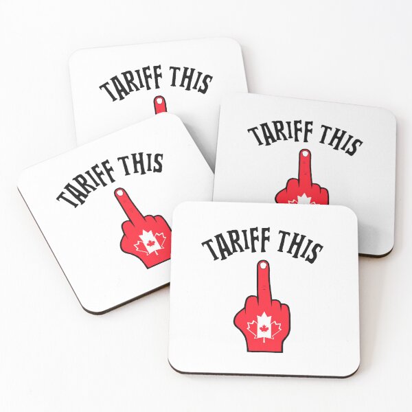 Item preview, Canadian Says Tariff This Middle Finger designed and sold by Sartoris Art.