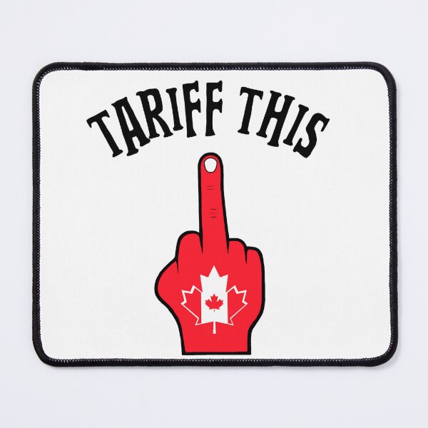 Item preview, Canadian Says Tariff This Middle Finger designed and sold by Sartoris Art.