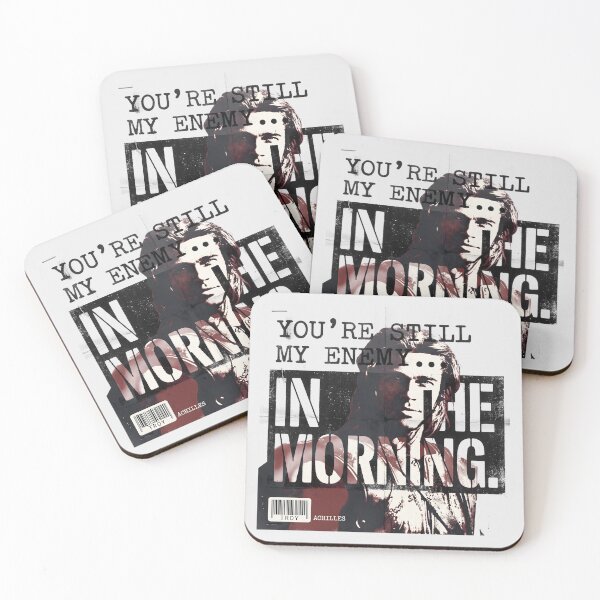 Item preview, You're Still My Enemy In The Morning - Achilles Quote Troy Film designed and sold by Enea Kelo.