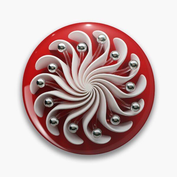 Item preview, Spiral of Spoons and Spheres designed and sold by Vicky Brago-Mitchell®.