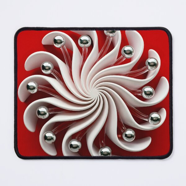 Item preview, Spiral of Spoons and Spheres designed and sold by Vicky Brago-Mitchell®.