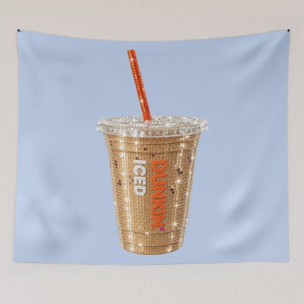 Item preview, Dunkin Iced Coffee Disco designed and sold by Eleanor Reyelt Art.