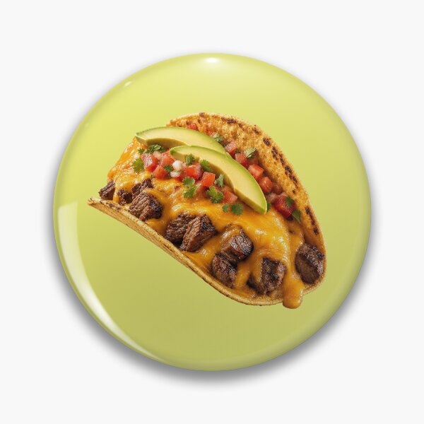Item preview, Loaded Cheesy Beef Taco Graphic Tee | Hyper Realistic Taco designed and sold by Verycutethings.