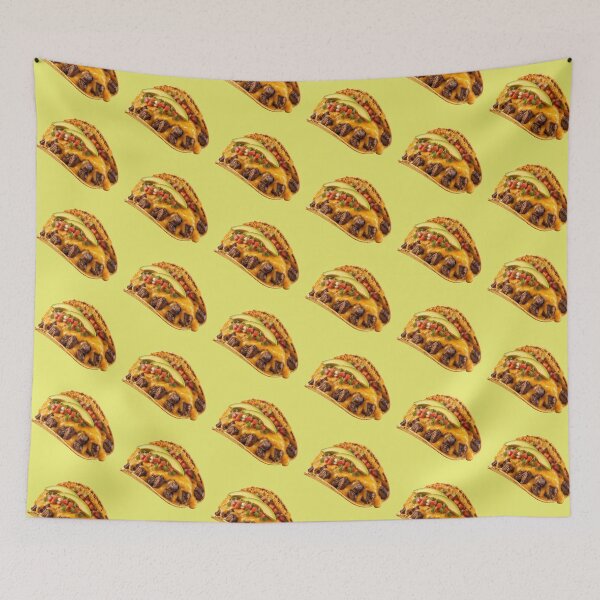 Item preview, Loaded Cheesy Beef Taco Graphic Tee | Hyper Realistic Taco designed and sold by Verycutethings.