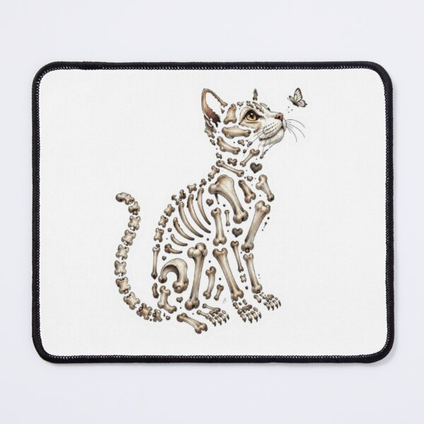 Item preview, Anatomical Cat Skeleton and Butterfly designed and sold by Snurly.