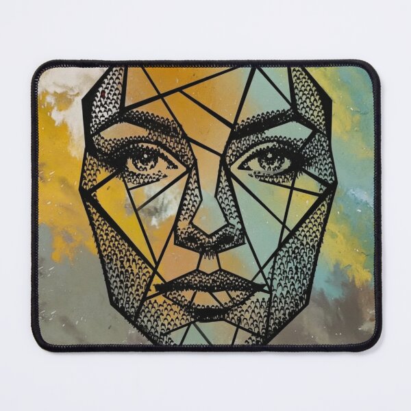Item preview, FACE | Fragmented Cubist Portrait designed and sold by ekemarket.