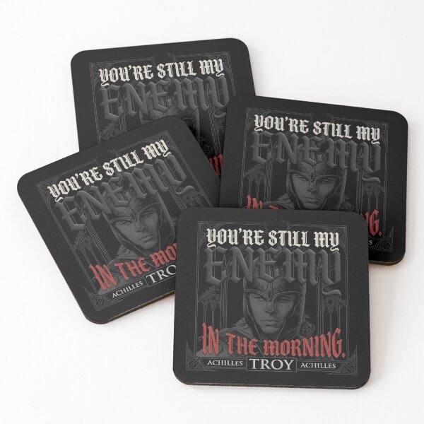 Item preview, Copy of You're Still My Enemy In The Morning - Achilles Quote Troy Film designed and sold by Enea Kelo.