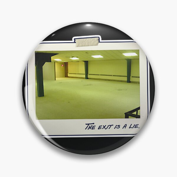 Item preview, The Backrooms Original Photo Vintage Polaroid - No Exit designed and sold by simdragonart.