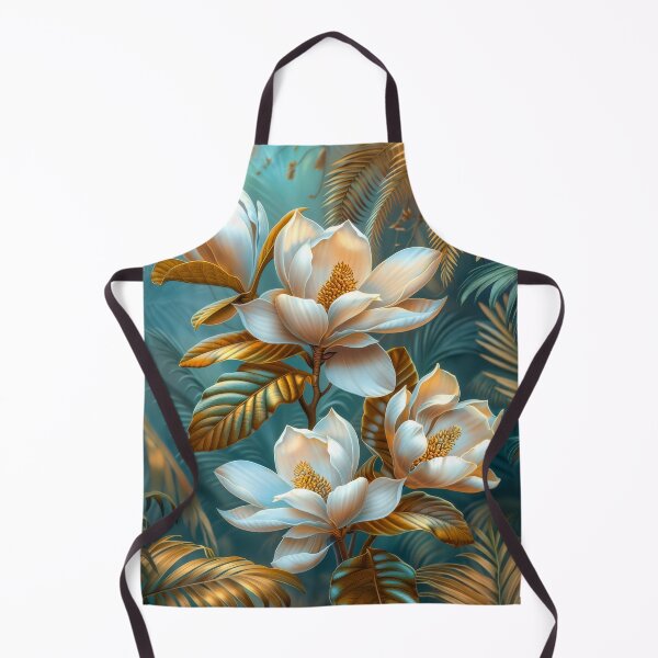 Item preview, Luxury Southern Magnolia Botanical Design | Tropical Sunset Floral Illustration designed and sold by MargaretWiktor.