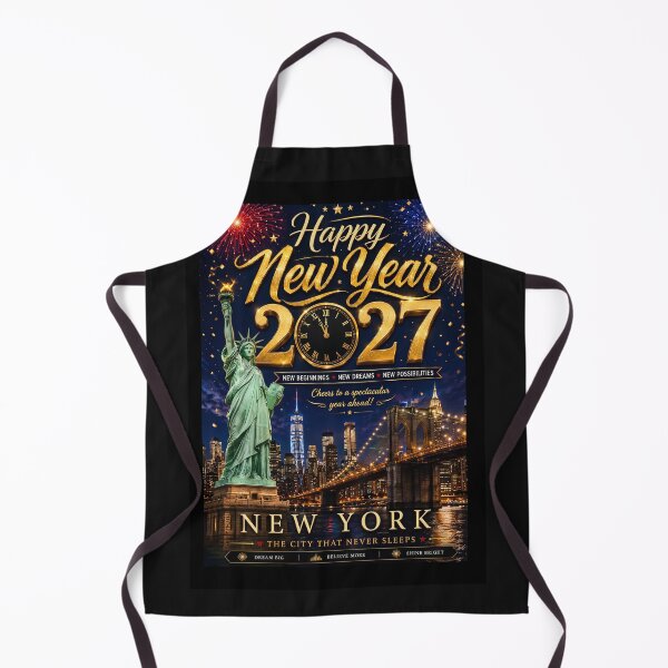 Item preview, Happy New Year 2027 - New York Celebration - Ring in the New Year in Times Square designed and sold by DBM Photo Art 1.