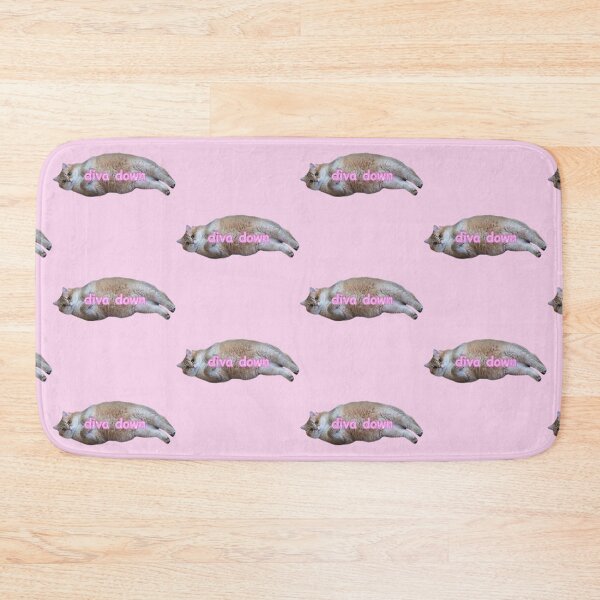 Item preview, "diva down" kitty!! designed and sold by PLANET-VEE.