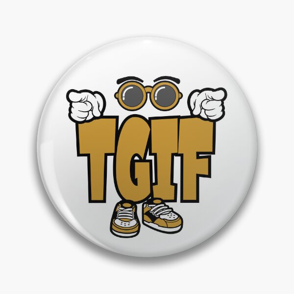 Item preview, TGIF - ICONIC Words Character Bold Retro designed and sold by NFTWords.