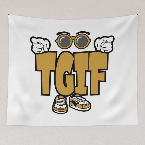 Item preview, TGIF - ICONIC Words Character Bold Retro designed and sold by NFTWords.