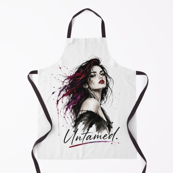Item preview, Untamed. | Minimalist Fashion Illustration with Empowering Quote designed and sold by KireaDesigns.