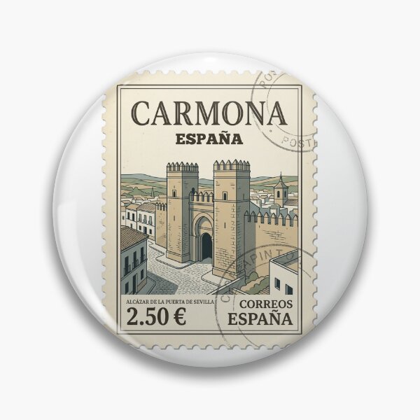 Item preview, Alcazar de la Puerta de Sevilla Travel Stamp designed and sold by k3rstman1.