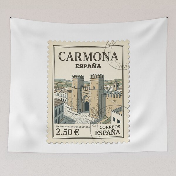 Item preview, Alcazar de la Puerta de Sevilla Travel Stamp designed and sold by k3rstman1.