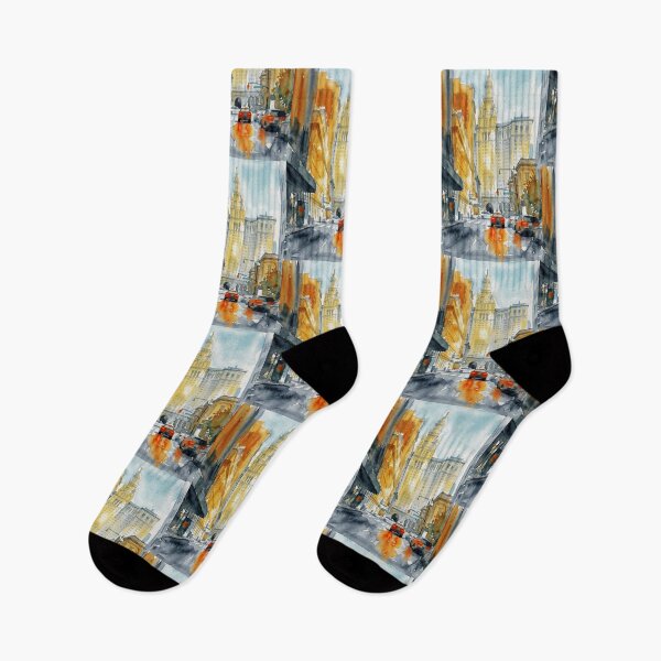 Item preview, Manhattan Municipal Building – New York Watercolor designed and sold by caracatita75.
