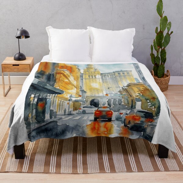 Item preview, Manhattan Municipal Building – New York Watercolor designed and sold by caracatita75.