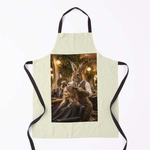 Item preview, Hare Stylist Funny Hairdresser Rabbit Pun Design designed and sold by Hornace88studio.