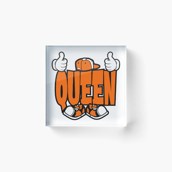 Item preview, Queen   - ICONIC Street Lettering Cartoon Character designed and sold by NFTWords.