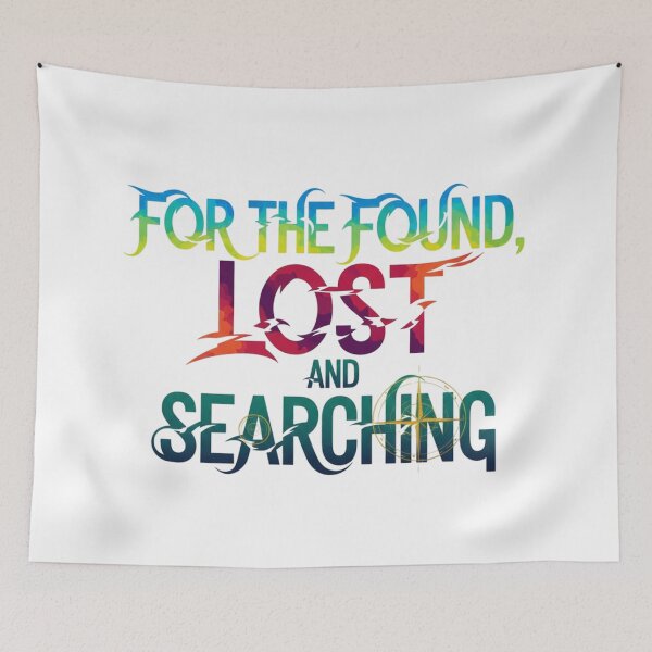 Item preview, For The Found Lost And Searching Typography Quote designed and sold by Exquisite Design Studio „Paculówka”.