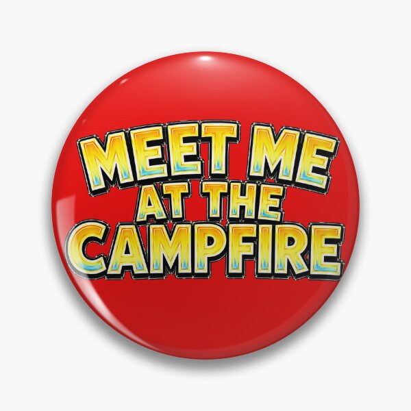 Item preview, Meet Me At The Campfire – Hand Drawn Childlike Typography designed and sold by Mac Sketches.