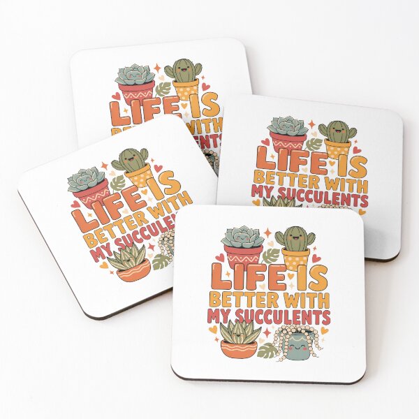 Item preview, Life Is Better With My Succulents designed and sold by AleksandraJac05.