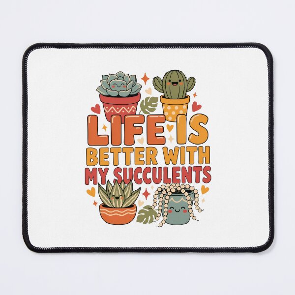 Item preview, Life Is Better With My Succulents designed and sold by AleksandraJac05.