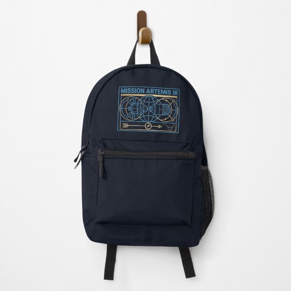 Item preview, Artemis III Celestial Navigation Spacecraft Gold Blue Blueprint Graphic designed and sold by KiwiRider.