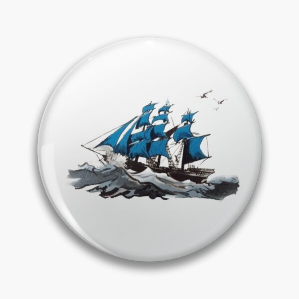 Item preview, The ship of blue sails designed and sold by VictorIos.