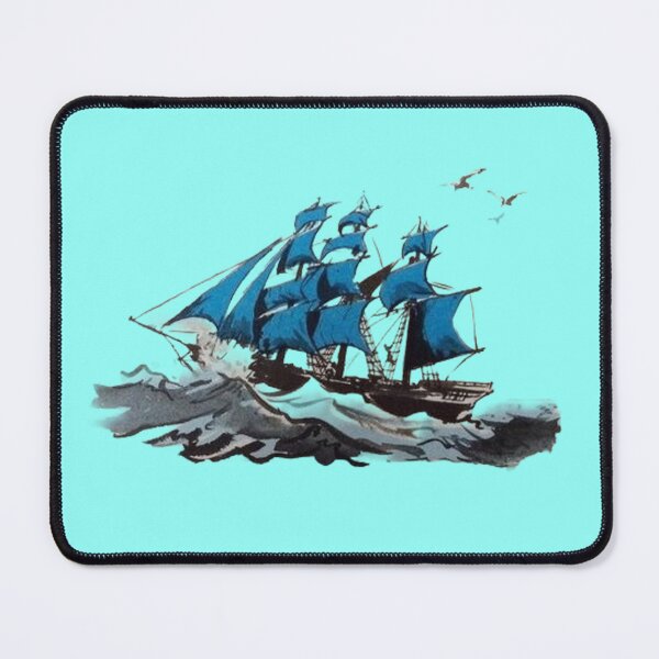 Item preview, The ship of blue sails designed and sold by VictorIos.