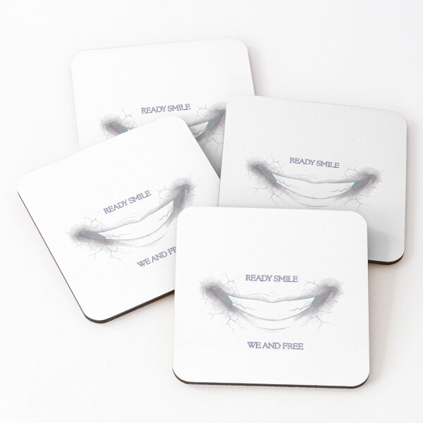 Item preview, Ready Smile We And Free Typography Art designed and sold by GrzegorzTravels.