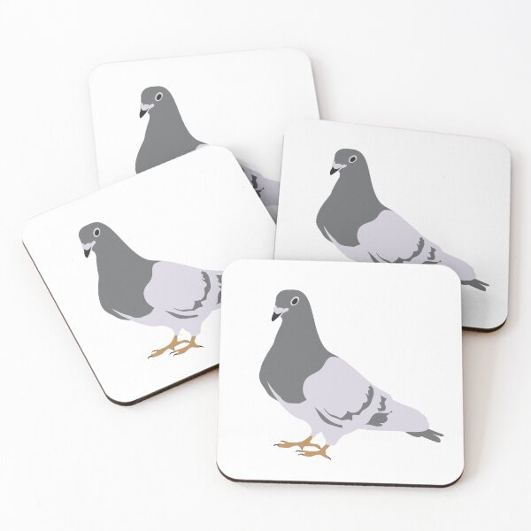 Item preview, Minimalist City Pigeon Illustration designed and sold by SolutionsArt.