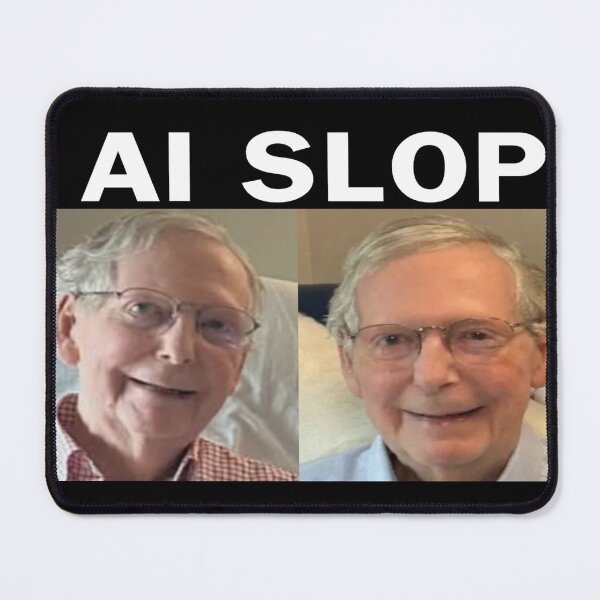 Item preview, Mitch McConnell AI Slop designed and sold by Cat Haven & Rescue .