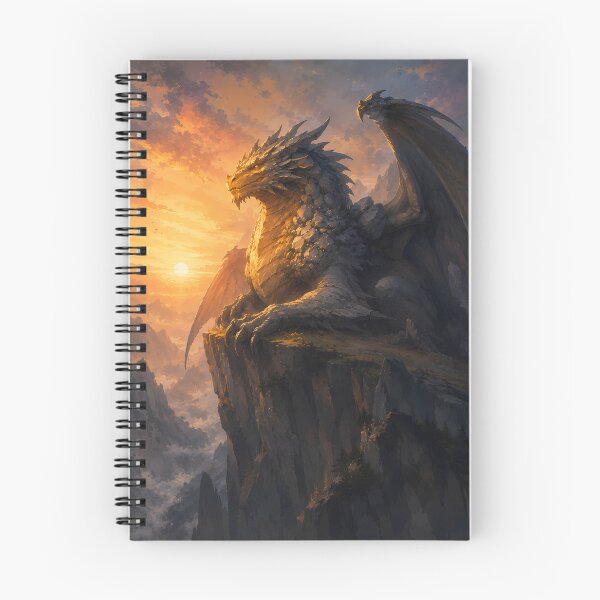 Item preview, Mountain Dragon Guardian of the Cliff | Premium Fantasy Graphic Tee designed and sold by Strange man.