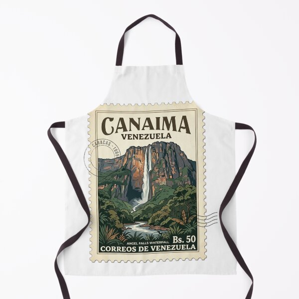 Item preview, Vintage Angel Falls Venezuela Travel Stamp designed and sold by k3rstman1.