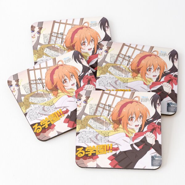 Item preview, Cute Anime School Girls Kawaii Japanese Art designed and sold by AJ Valle Visuals.