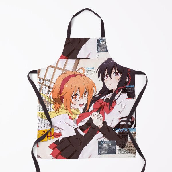 Item preview, Cute Anime School Girls Kawaii Japanese Art designed and sold by AJ Valle Visuals.