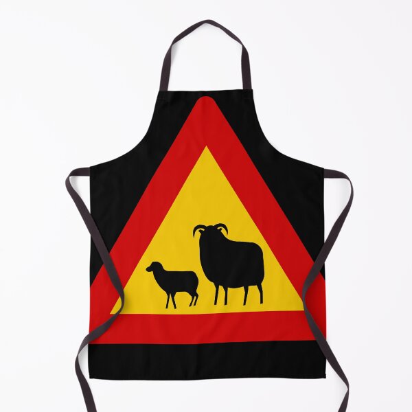 Item preview, Sheep! (sauðfé) - Icelandic Road Signs designed and sold by Signs of Iceland.