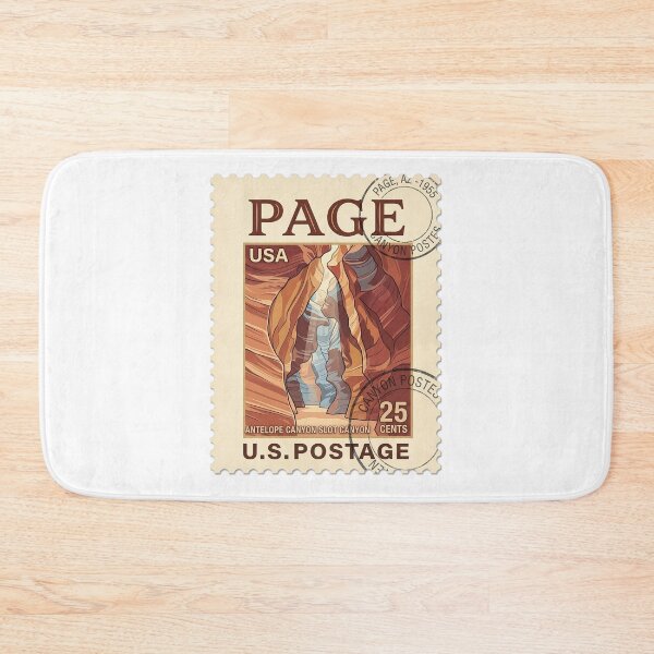 Item preview, Antelope Canyon Arizona Vintage Travel Stamp Postage designed and sold by k3rstman1.