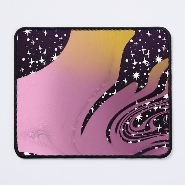 Item preview, COLORFUL WAVES BEHIND PURPLE BACKGROUND designed and sold by JAMANDSTUDIO.