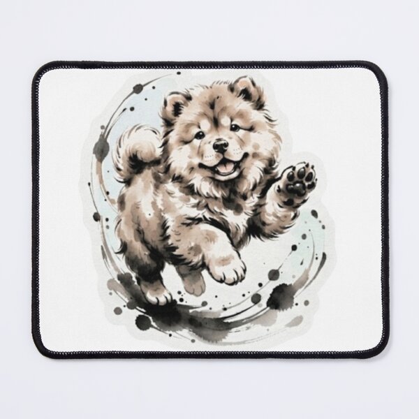 Item preview, Fluffy Watercolor Puppy designed and sold by Snurly.