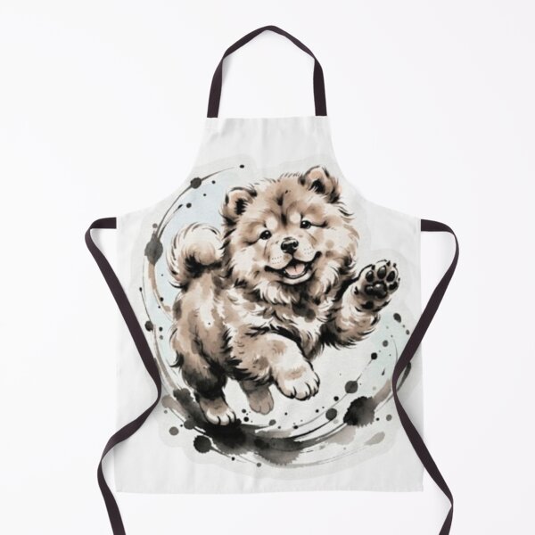 Item preview, Fluffy Watercolor Puppy  designed and sold by Snurly.