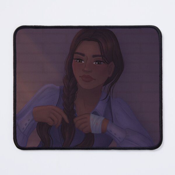 Item preview, Inej braiding her hair designed and sold by opal-stars.