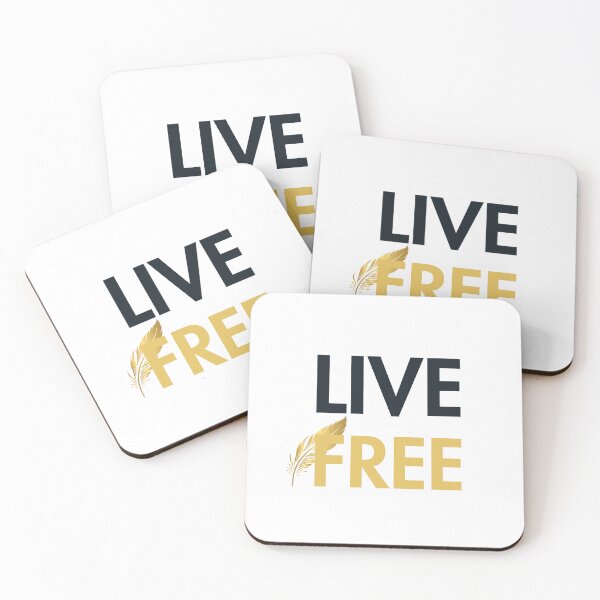 Item preview, Live Free | Inspirational Quote Design designed and sold by amarprints.