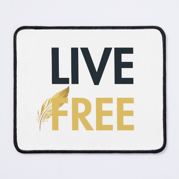 Item preview, Live Free | Inspirational Quote Design designed and sold by amarprints.
