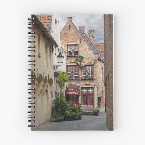 Item preview, Bruges, Belgium - Charming Cafe on Helmstraat designed and sold by jrtwynam.