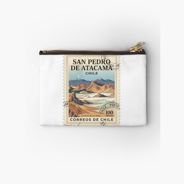 Item preview, Vintage Atacama Desert Moon Valley Travel Stamp designed and sold by k3rstman1.